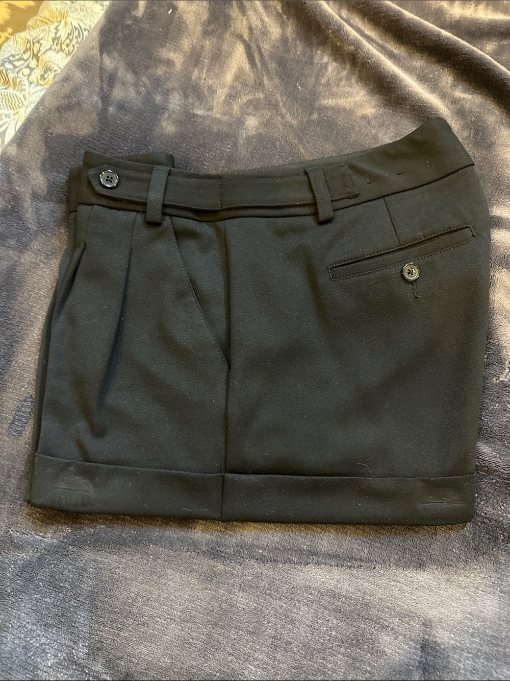 Express Black Women's Tailored Short with Belt Loops